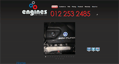 Desktop Screenshot of enginesandmore.co.za